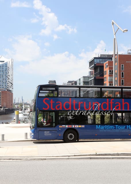 1-Day Hop-on/Hop-off Bus Tour of Hamburg Line D - The Alster section, stops 3 through 8