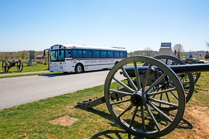 2-Hour Gettysburg Battlefield Guided History Bus Tour with a National Park Guide - Starting at 778 Baltimore Street