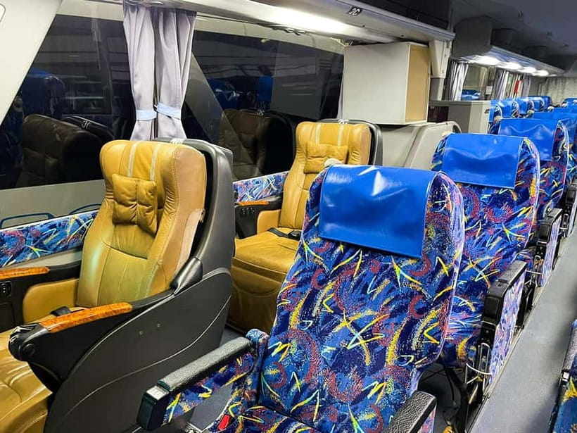 3-Row Luxury Bus Tour to Mt. Fuji, Lake Kawaguchi from Tokyo - Starting in Tokyo and settling into the bus