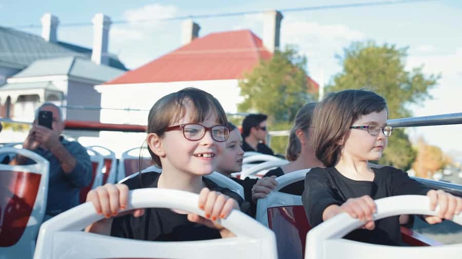 48 Hour Hobart City Hop-On Hop-Off Tour - The 90-minute loop and the open top deck