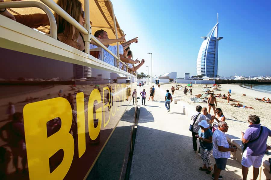 5-Day Pass: Hop-On Hop-Off, Lost World Aquarium, Dubai Frame - Dubai Frame: the best comparison view