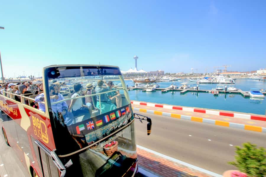 Abu Dhabi: Big Bus Hop-On Hop-Off Sightseeing Tour - Timing the Grand Mosque and Louvre visits
