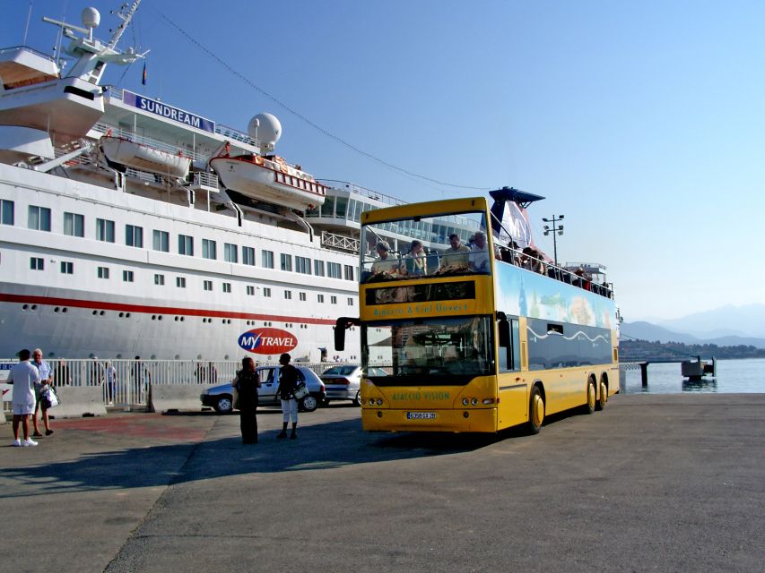 Ajaccio: Town Highlights and Coast Open-Top Bus Tour - De Gaulle Square and Ajaccio’s Napoleon story