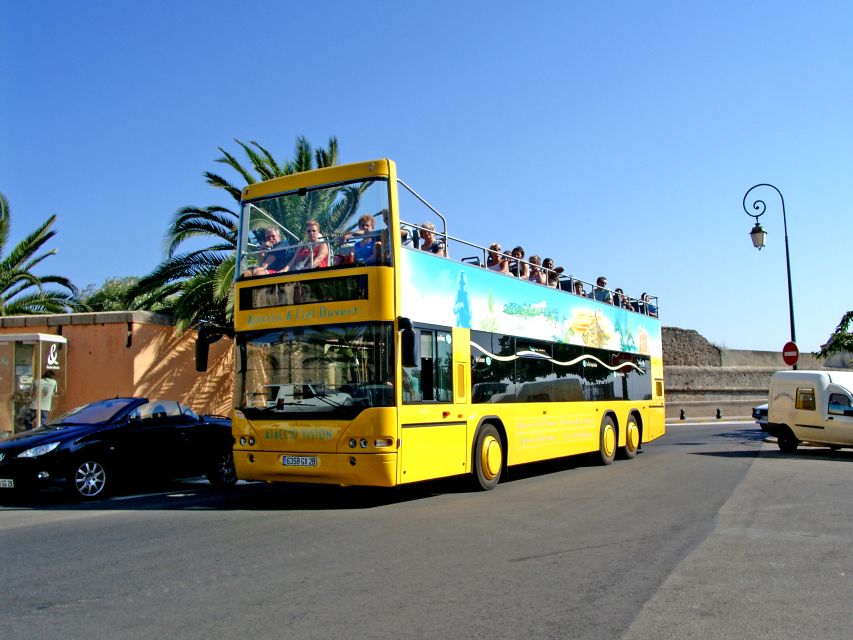 Ajaccio: Town Highlights and Coast Open-Top Bus Tour - The Sanguinaires coastal road