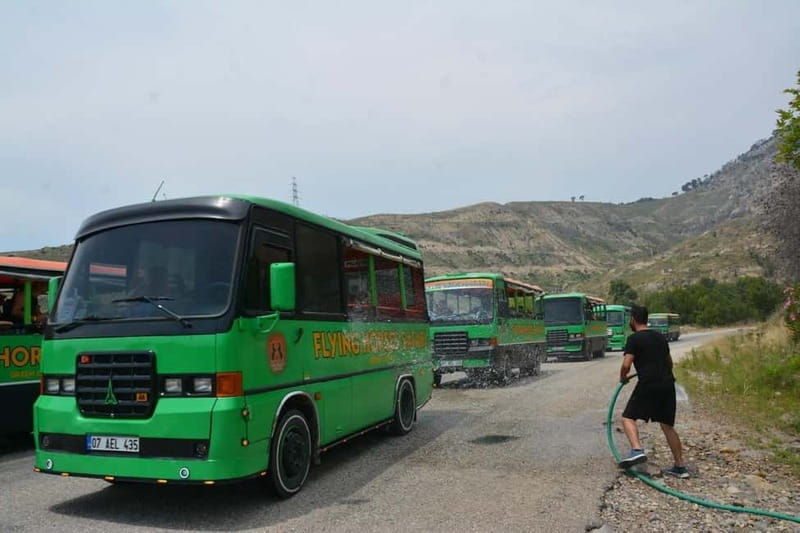 Alany: Mix Tour Cabrio Bus Safari, Boat Tour with Lunch - What the $47 price really covers