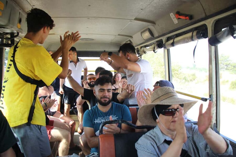 Alanya: Sapadere Canyon by Cabrio Bus w/ Cave & Lunch - A village stop and a cold swimming break