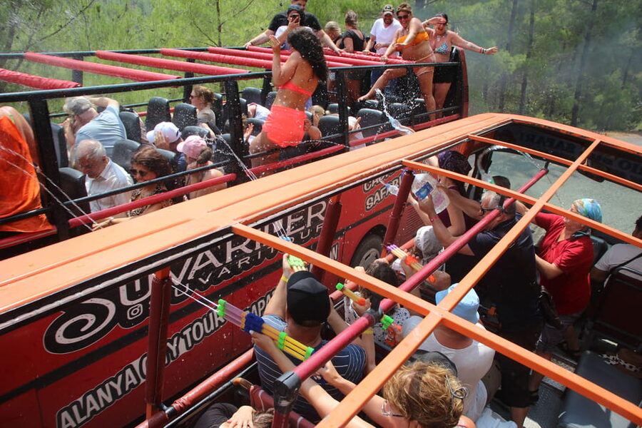 Alanya: Sapadere Canyon by Cabrio Bus w/ Cave & Lunch - What the $41 price really covers