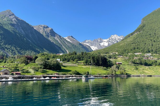 All About the Fjords in One Tour by Bus and Boat from Ålesund - Hellesylt’s waterfall and your main food stop