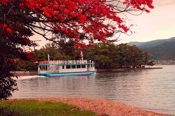 Amanohashidate & Miyama 1-Day Bus Tour: From Osaka/Kyoto w/ Lunch - The Amanohashidate cruise: a small boat with a big payoff