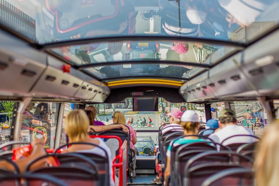 Amsterdam: Combo Rijksmuseum & Hop-On Hop-Off Bus - Red Line stops and what each area offers
