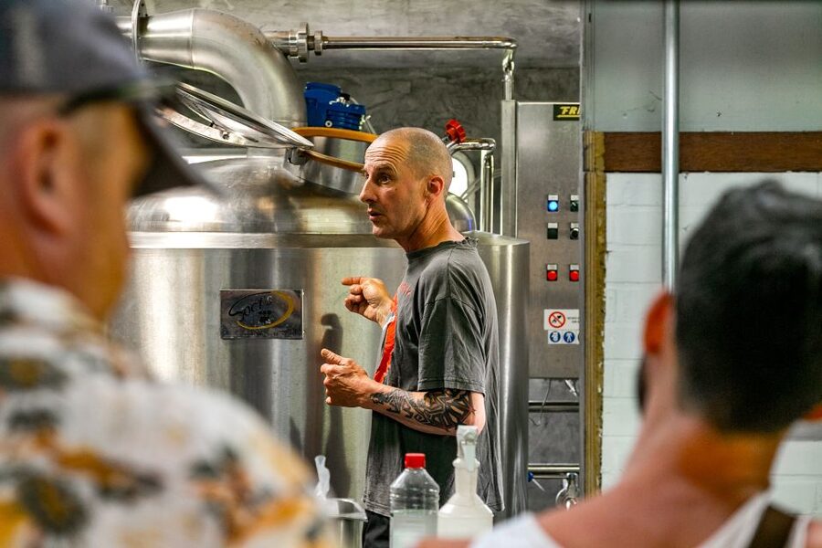 Amsterdam: Guided Craft Beer Brewery Bus Tour with Tastings - Nine small beers, not nine full pints