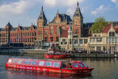 Amsterdam Hop-On Hop-Off 24h or 48h Bus and Boat Option