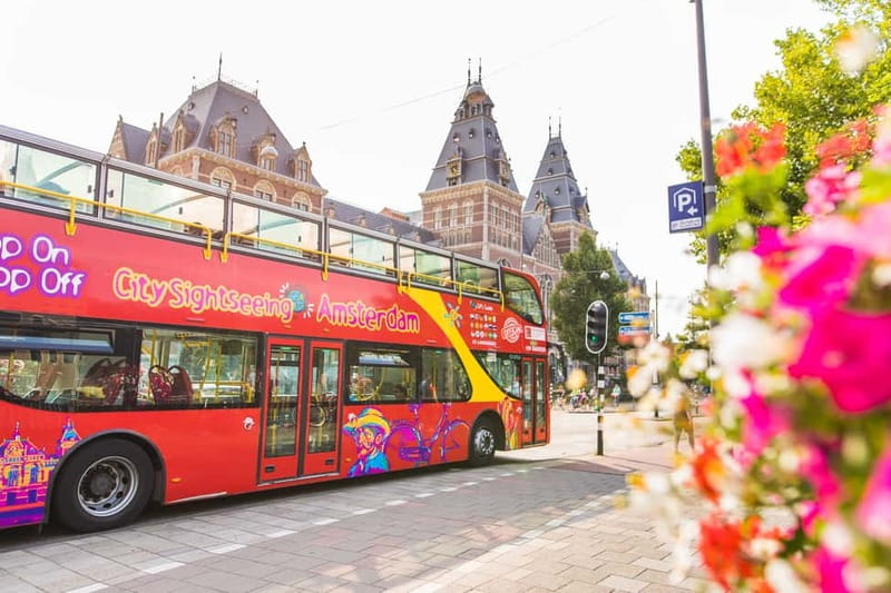 Amsterdam: Hop-On Hop-Off Bus and Boat options - A closer look at the main bus stops