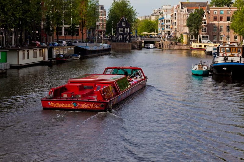 Amsterdam: Hop-On Hop-Off Bus and Boat options - Finding Stop 1 behind Central Station
