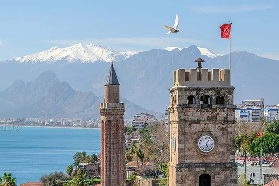 Antalya ; City tour with Double Decker Bus - Düden Waterfalls, the tour’s first natural pause