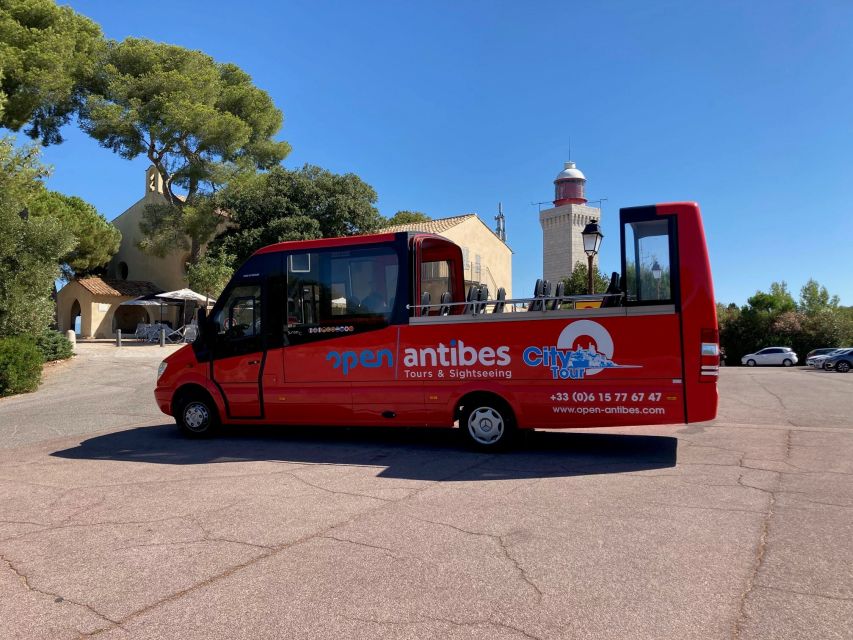 Antibes: 1 or 2-Day Hop-on Hop-off Sightseeing Bus Tour - The audio guide adds context, with a practical warning