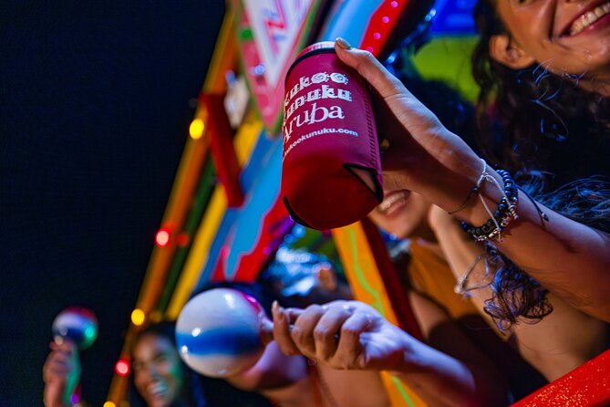 Aruba Happy Hour Party Bus Pub Crawl - What the evening schedule feels like