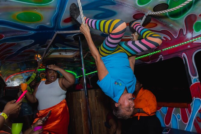Aruba Private Party Bus & Nightlife Experience - Aruba Ariba cocktails and onboard service