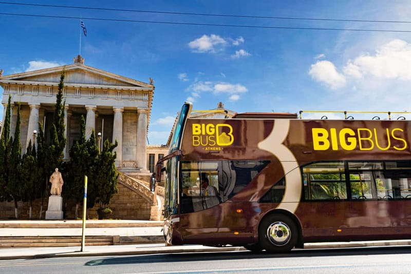 Athens: Big Bus Hop-on, Hop-off Tour by Open-Top Bus - Key points to know before you board