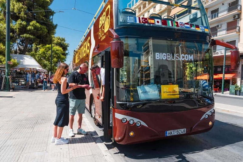 Athens: Big Bus Hop-on, Hop-off Tour by Open-Top Bus - Booking details worth knowing