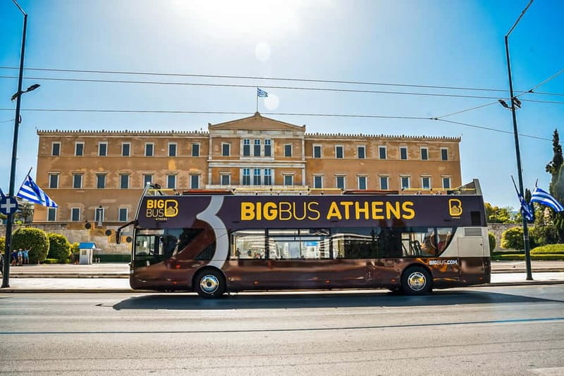 Athens: Big Bus Hop-on, Hop-off Tour by Open-Top Bus - Why this bus works well in spread-out Athens