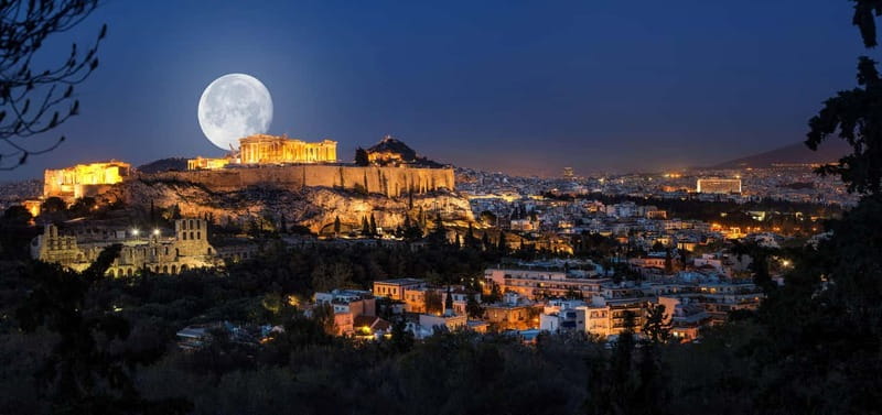 Athens: Big Bus Live-Guided Night Tour by Open-Top Bus - Omonoia and Karaiskaki Street