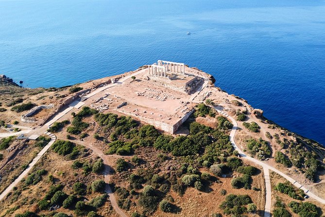 Athens Combo: Hop-on Hop-off Bus & Cape Sounion Sunset Tour - At the Temple of Poseidon