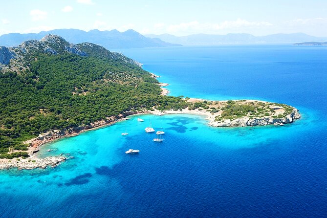 Athens Combo Ticket: Full-Day Cruise and Hop on Hop off Bus - Agistri brings the small-island feel