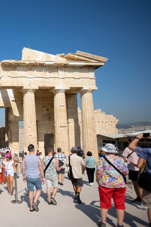 Athens: Hop-On-Hop-Off & Acropolis & Acropolis Mus.& 3 audio - Start with the Acropolis and its fixed entry time