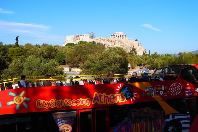Athens Hop-On Hop Off w/ Acropolis & Acr.Museum tickets & 3 audio - Entering the Acropolis at your chosen time