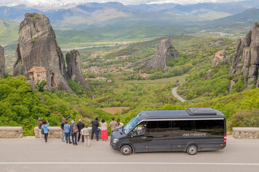 Athens to Meteora: Monasteries & Hidden Caves Bus Tour - Seeing all six active monasteries