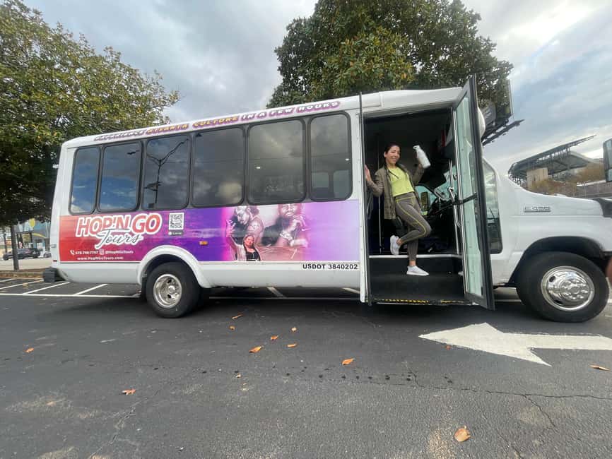 Atlanta: Hop-On Hop-Off Bus City Tour with walking stops - What to bring and what to expect on foot