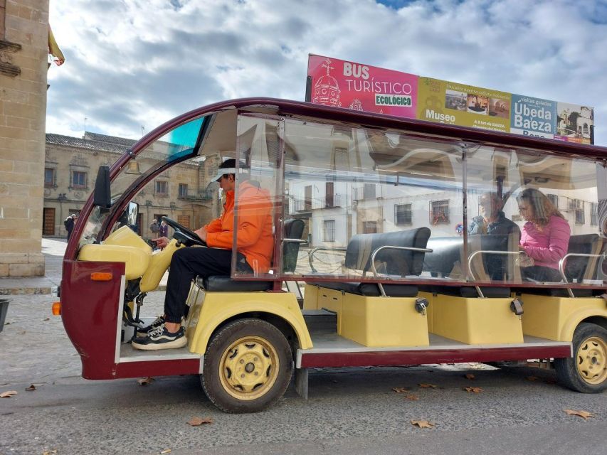 Baeza: Electric Bus Sightseeing Tour with Guide - Key points to know before booking