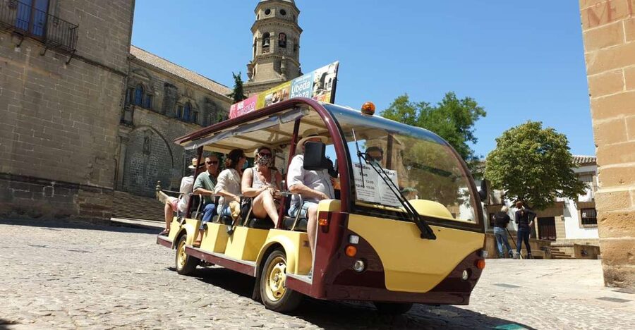 Baeza: Electric Bus Sightseeing Tour with Guide - The bullring and the route beyond the postcard center