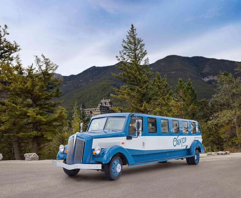 Banff: Vintage Car Legendary Open-Top Touring - Open roof or covered roof?