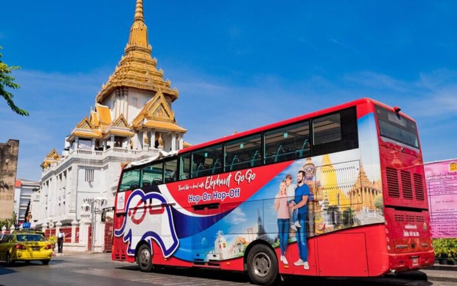 Bangkok: Chinatown Night Walking Tour and Hop On Hop Off Bus - The Vox City app and self-guided options