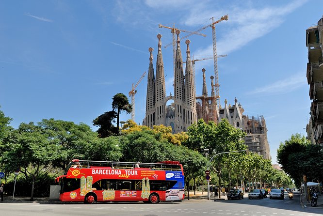 Barcelona City Hop On Hop Off and FC Barcelona Immersive Tour - The east route follows the coast and Modernisme