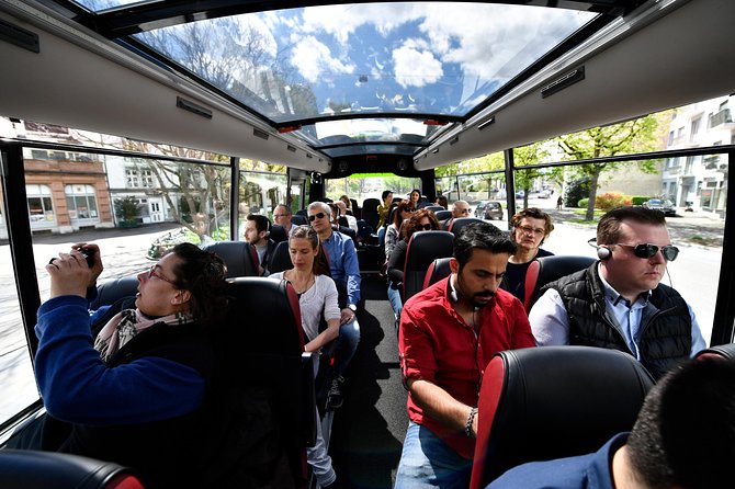 Basel City Sightseeing Bus Tour - The Rhine, ferry, Paper Mill, and Stücki Park