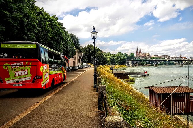 Basel City Sightseeing Bus Tour - The first minutes: tablet, headset, and audio setup