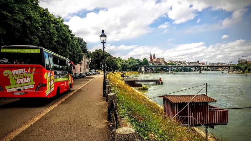 Basel: Sightseeing Bus Tour with Audio Guide - A Läckerli stop and the St. Johann quarter