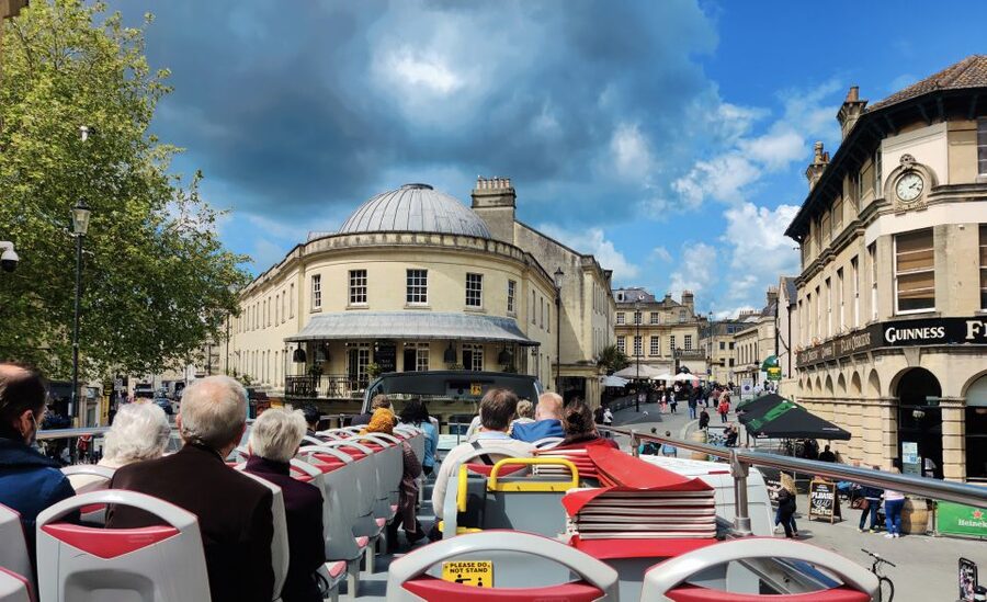 Bath: Tootbus Bath Discovery Hop-On Hop-Off Tour - Skyline Tour: Prior Park, the university, and views across the Avon