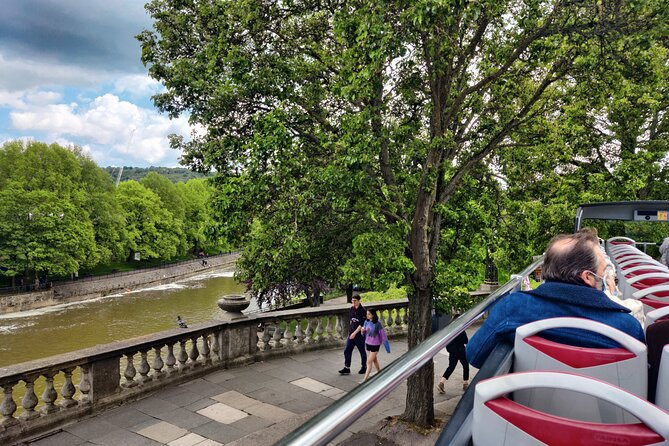 Bath Tootbus Hop-on Hop-off Sightseeing Bus Tour - The Skyline Tour reaches Bath’s higher ground