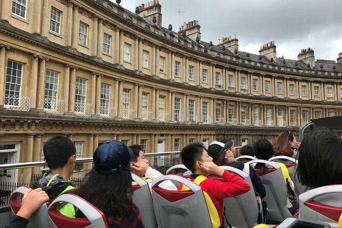 Bath Tootbus Hop-on Hop-off Sightseeing Bus Tour - The City Tour’s central stops, from Abbey to Milsom Street