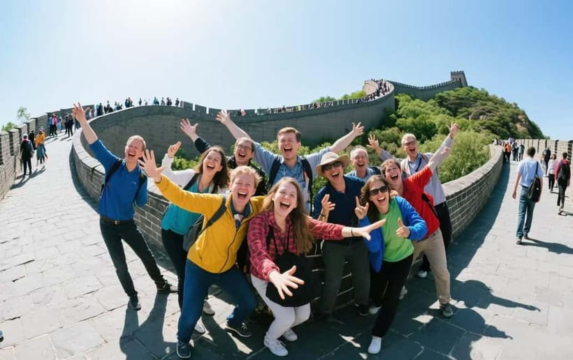 Beijing: Mutianyu Great Wall Group Bus Tour with Tickets - The ride to Mutianyu
