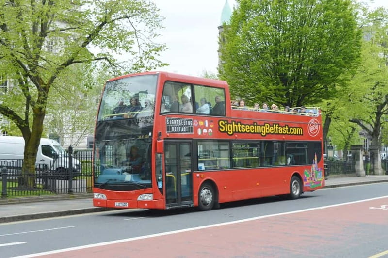 Belfast: Hop-On Hop-Off Belfast Open Top Bus Tour - Key points to know before you board