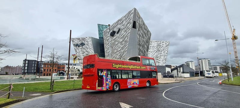 Belfast: Hop-On Hop-Off Belfast Open Top Bus Tour - City Hall, Big Fish, and the first look at Belfast
