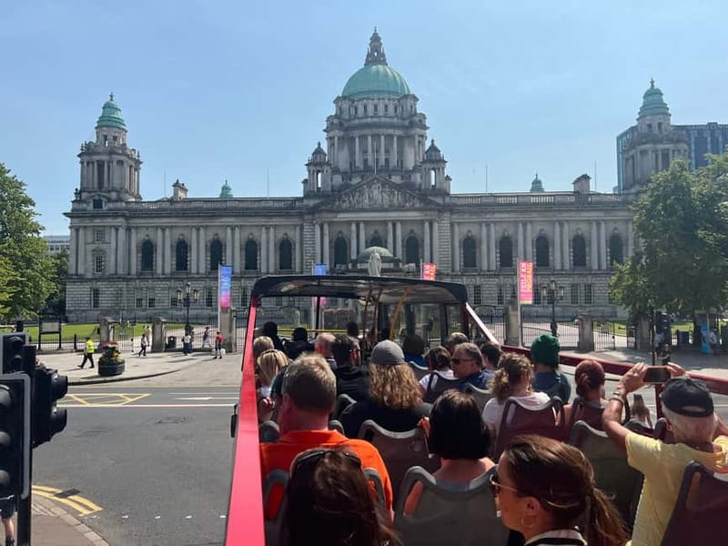 Belfast: Hop-on Hop-off Bus Tour With Live Guides - Start at City Hall for a quick sense of Belfast