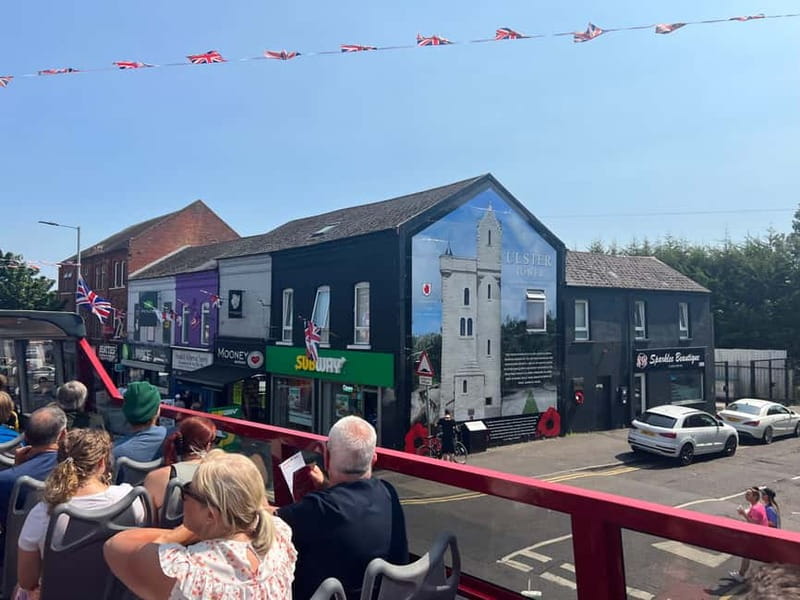 Belfast: Hop-on Hop-off Bus Tour With Live Guides - Peace Walls and Shankill Road