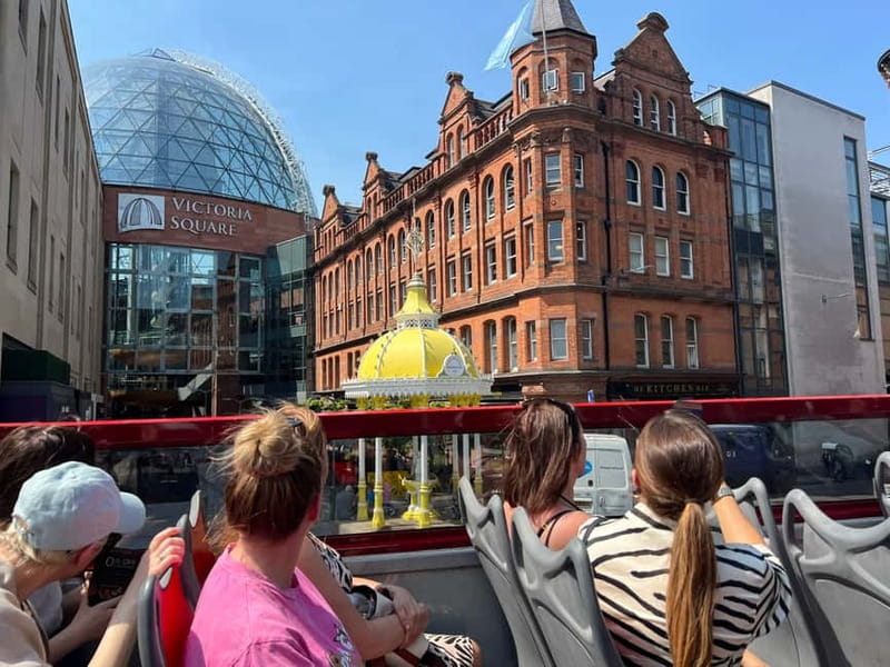 Belfast: Hop-on Hop-off Bus Tour With Live Guides - St Anne’s Cathedral and the return to Donegall Square