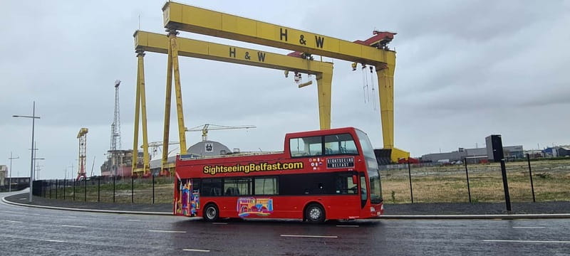 Belfast: Sightseeing Tour HOP ON HOP OFF from the City Hall - Starting beside Belfast City Hall